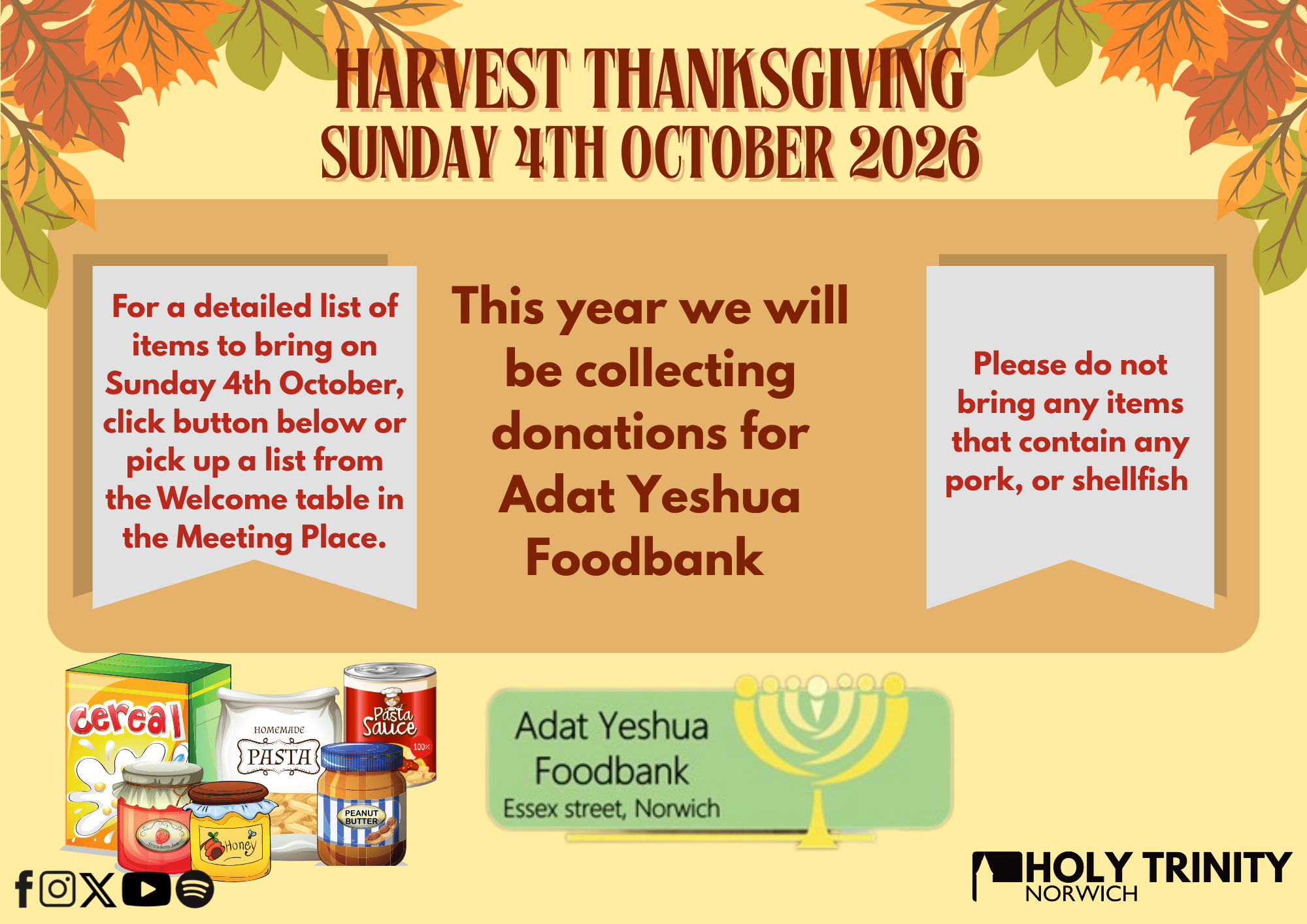 Harvest postcard website